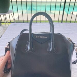 Givenchy Mini Smooth Leather Antigona Leather Satchel